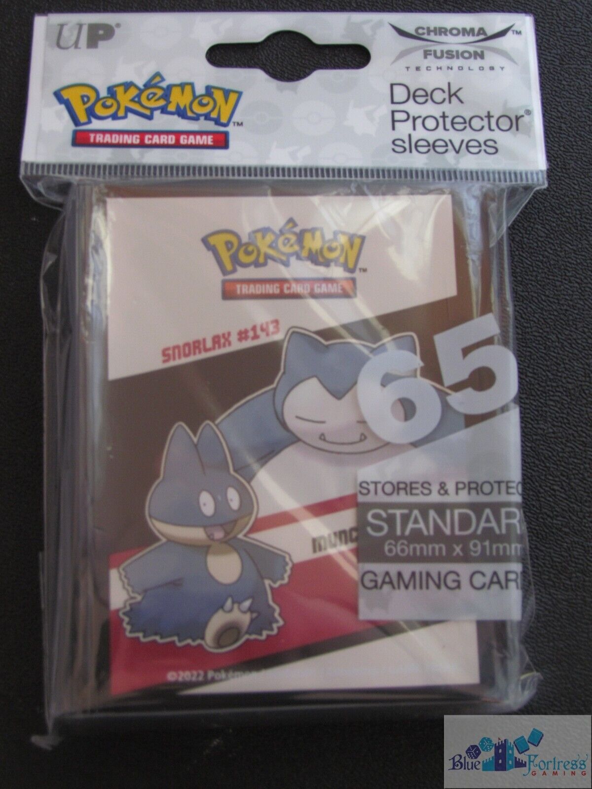 Snorlax Munchlax 2023 POKEMON TCG ULTRA PRO DECK PROTECTOR CARD SLEEVES 65-count