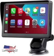 Upgraded 7" Car Gps Navigation Car Touch Screen With Maps Spoken Direction 2025