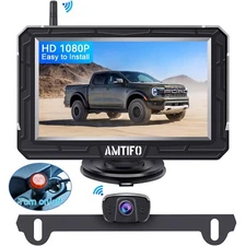 Wireless Backup Camera Truck Hitch Trailer - Easy Install Digital Stable Sign...