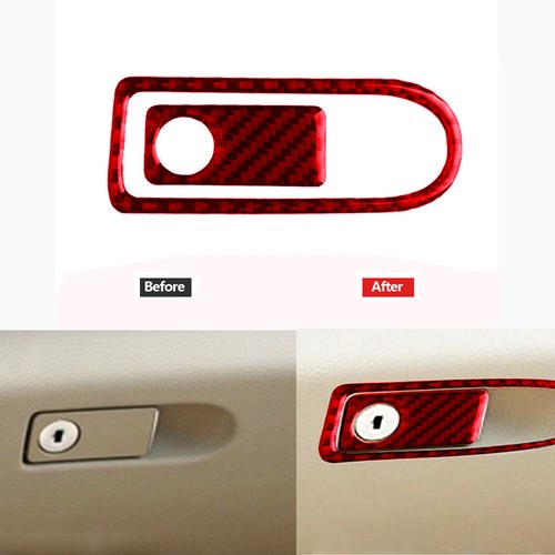 Carbonfaser Aufkleber Mercedes W204 - Innenraum Dekor Mittelkonsole 2007-2014