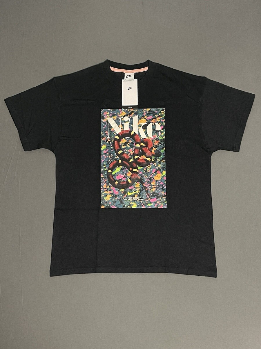 NWT Nike NSW Max 90 LA Trek Division Floral Snake T-Shirt DV0001