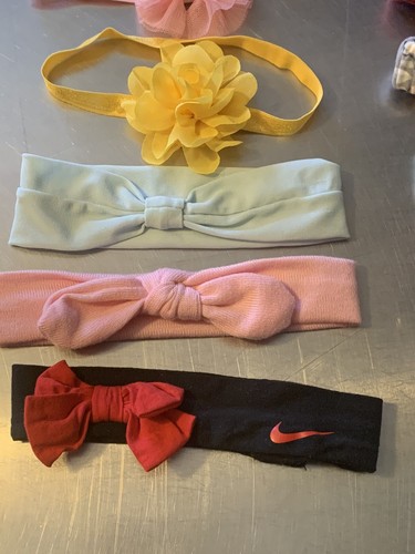 Lot Of Bows Baby Hair Bows Baby Girl Multi Colored & Styles Baby Girl (14) - Picture 2 of 10