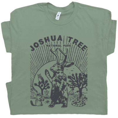 Joshua Tree T Shirt Jackalope Shirts Vintage National Park