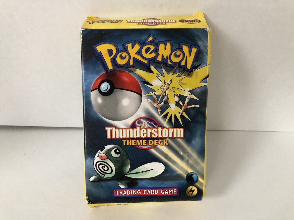 Pokemon Thunderstorm Theme Deck Original Box Only | eBay