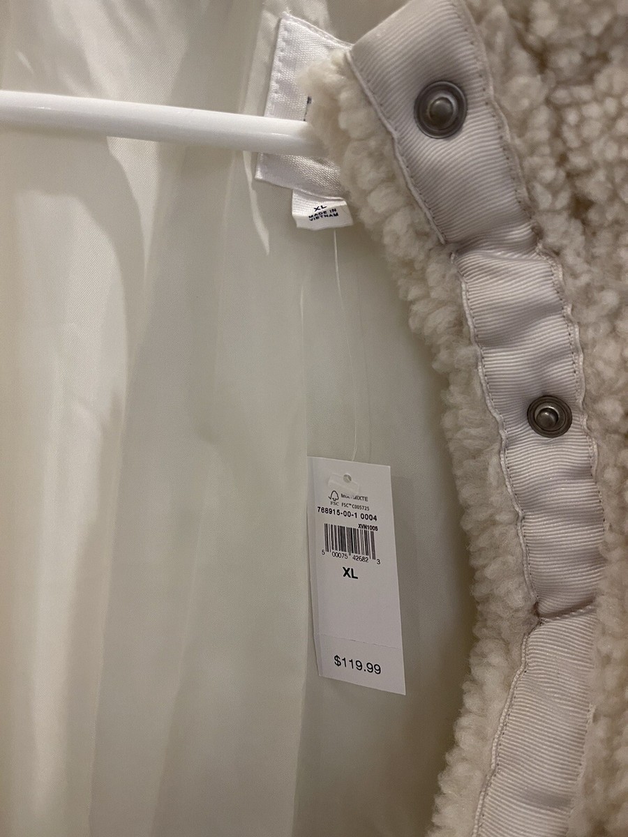 coldcontrol max puffer sherpa mockneck jacket