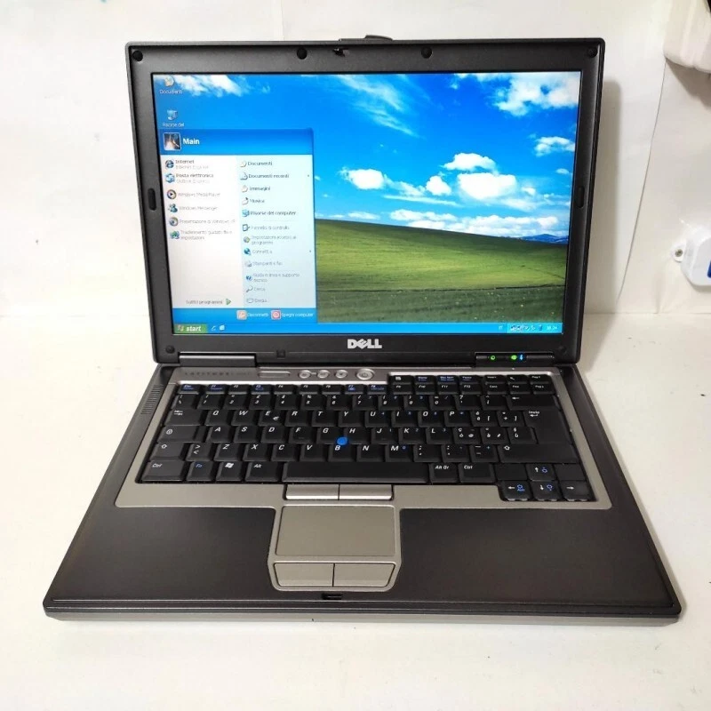 Notebook PC Portatile Veloce Compatto Dell Windows XP Porta Seriale RS232 21060 - Immagine 2 di 4