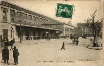 CPA MARSEILLE - La Gare St-Charles (987959)