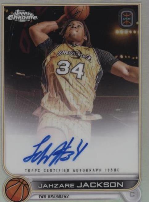 2022-23 Topps Chrome OTE Overtime Elite - Jahzare Jackson #CA-JJ1 - 1 of 2
