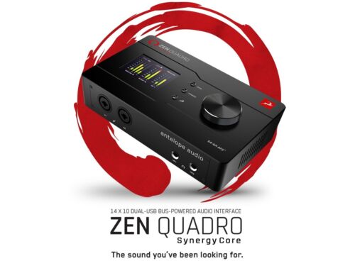 Antelope Audio - Zen Quadro SC | 14x10 double interface audio alimentée par bus USB-C - Photo 1 sur 13