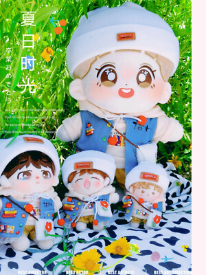 Original Handmade Cute for 10/15/20/40cm Doll Clothing Clothes Outfits Dress Up 