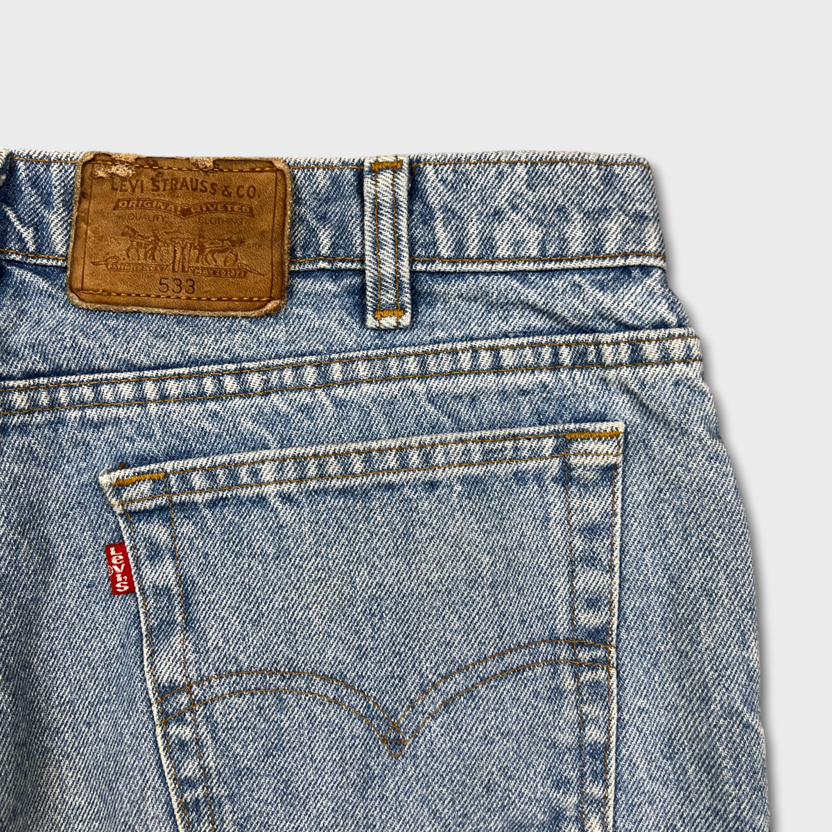 Levi’s Vintage Denim Vintage Levis 553 Distressed Denim Jeans Vintage Levis 553