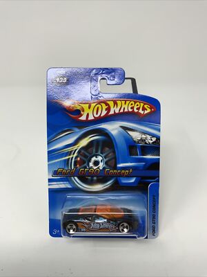 2006 Hot Wheels Collector No #139 FORD GT90 CONCEPT Black w/Chrome 3 Spoke Wheel