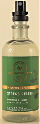 Bath & Body Works EUCALYPTUS SPEARMINT Essential Oils Shower Mist Spray 5.3oz