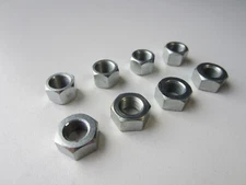 TRIUMPH CYLINDER BASE NUT SET PRE-UNIT 650 UNIT PO172A, 60-4261, W76, 37-0076