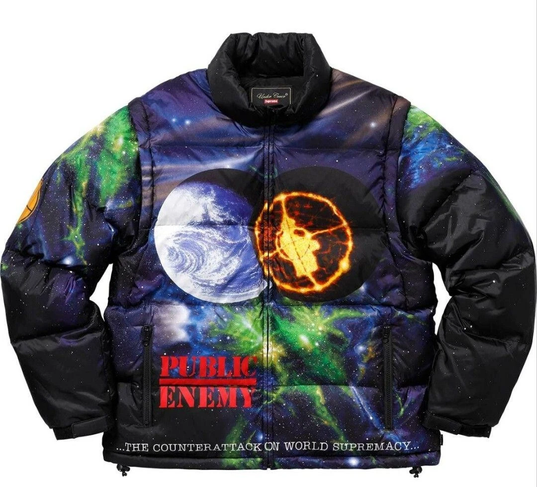 Supreme x Undercover Public Enemy Puffy Jacket size M *NEW* from