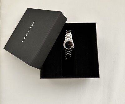 New Women s Hamilton Stardom Diamond Shaped Quartz Watch 