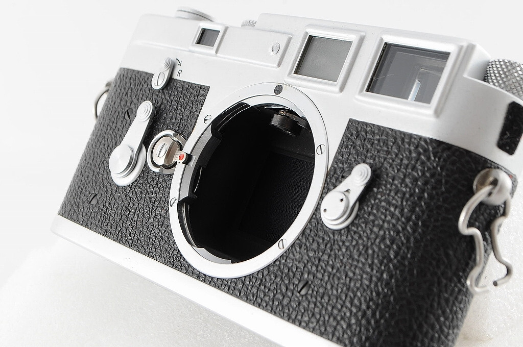 ☆111☆MINT LEICA M3 Single Stroke + ELMAR 50mm f3.5 Silver