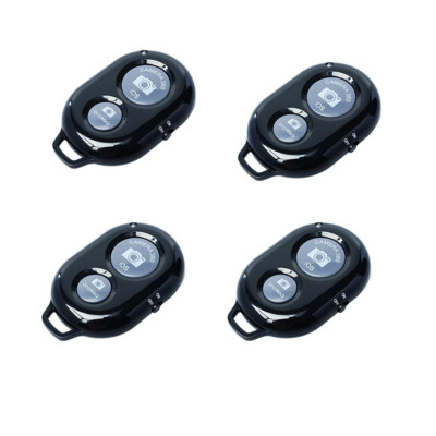 Bluetooth Shutter Remote Selfie Control Button Monopod Iphone Camera Phone 4pcs
