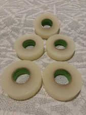 Renfrew Clear Plastic Hockey Tape Lot Of 5 Rolls Brand New