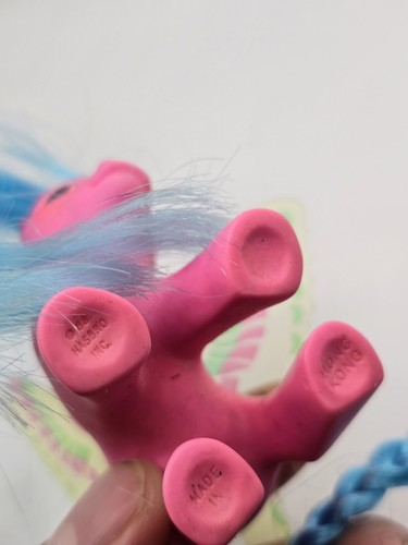 My Little Pony G1 Sky Dancer Summer Wing Pegasus Pink Dove 1988 Blue Hair - Picture 8 of 10