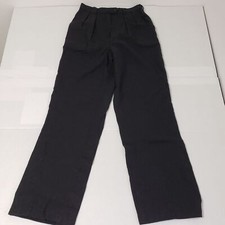 Giorgio Sant' Angelo Wool pants vtg high rise women's size 8 black wool