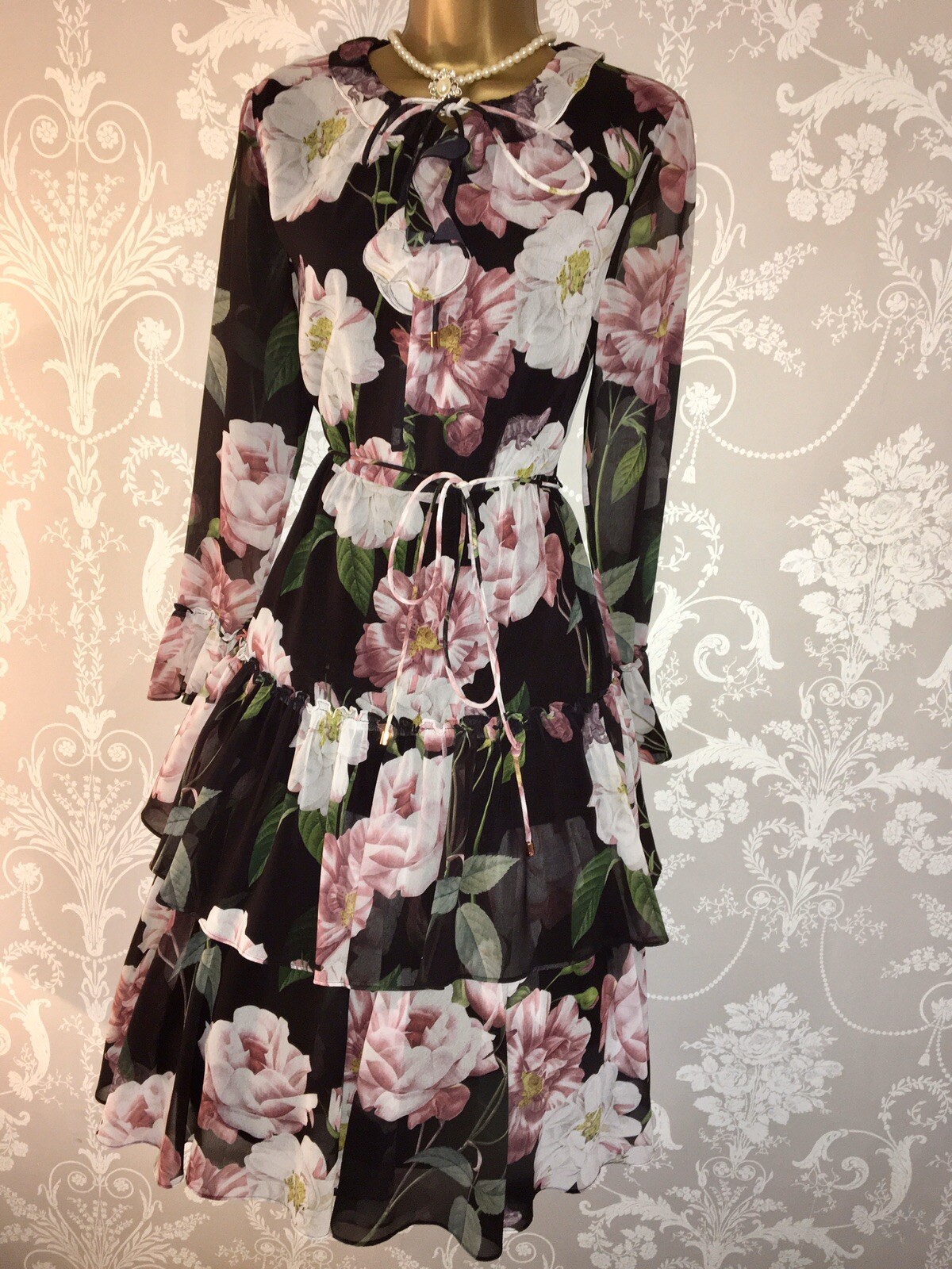 ted baker betssie iguazu midi dress
