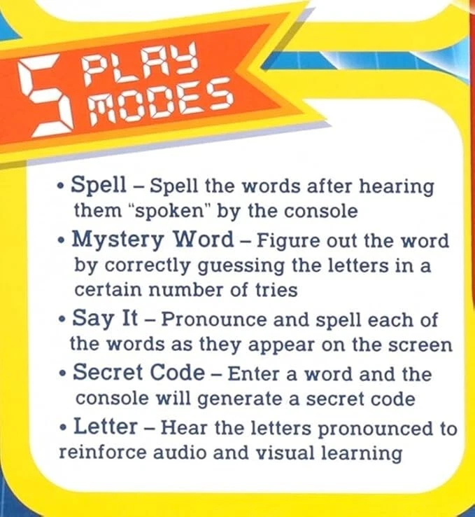 Speak & Spell Electronic Game - Educational Spelling Learning Toy Ages 7+ - Image 4 of 4