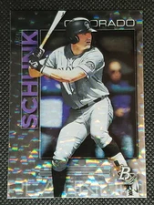 2020 Bowman Platinum Baseball AARON SCHUNK #TOP-66 ICE FOIL TOP PROSPECT 