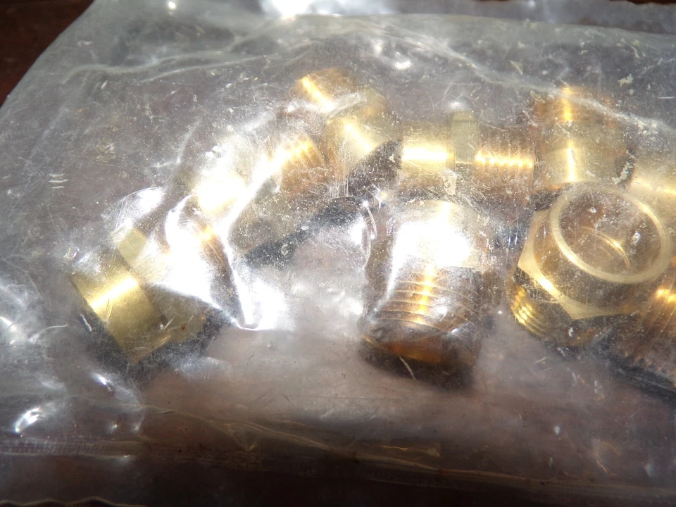 10 Manchons en laiton RIQUIER ADRIEN ( 17 x 18 x 20 mm ) - Photo 3/4