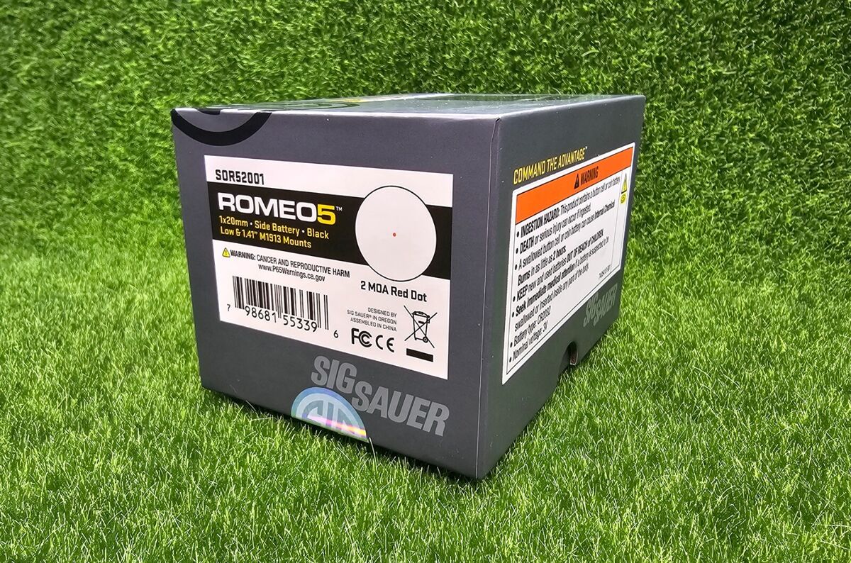 Sig Sauer ROMEO5 1x20mm 2 MOA Red Dot Sight - SOR52001 | eBay Sig Sauer ROMEO5 1x20mm 2 MOA Red Dot Sight - SOR52001 | eBay