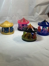 Resin Carousel With Horses