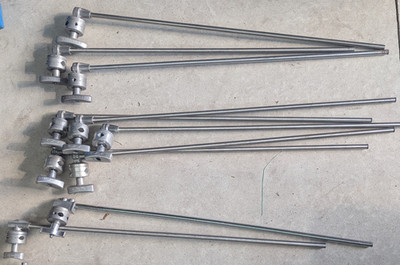 Lot of 10 Mixed Lot Matthews Avenger 40in Grip Arms w/ Heads
