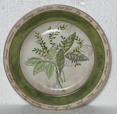 American Atelier Bouquet Garni Salad Dessert Plate Sage Fennel 8''