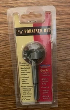 SteeleX 1-7/16" Forstner Bit D2855 New Sealed USA 3/8" Shank Free Ship