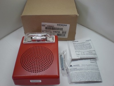Siemens 500-636027 SE-HMC-R Speaker Strobe Fire Alarm