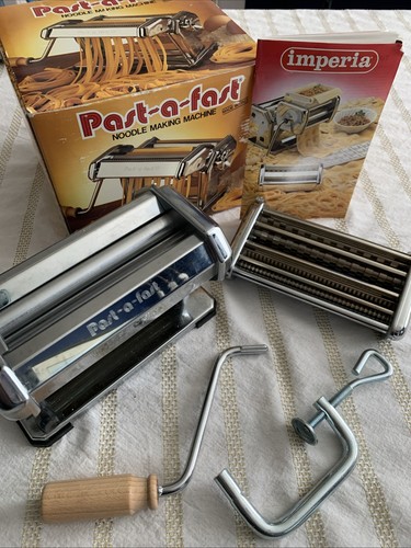 IMPERIA  Pasta-a-Fast Noodle PASTA MAKER Machine, IPS From Torino Italy Vintage