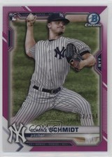2021 Bowman Chrome Fuchsia Refractor 3/299 Clarke Schmidt #33 0e3u
