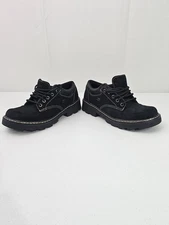 Skechers Parties Mate Oxford Shoes Womens Size 9 Black 45120 Y2K Chunky Style