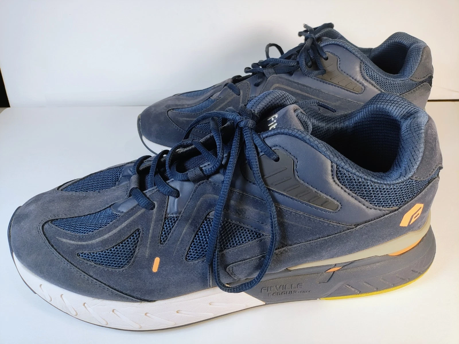 FitVille Rebound Men's Size 14-XWide Dark Blue Athletic Sneaker Comfort Walking
Opens in a new windo