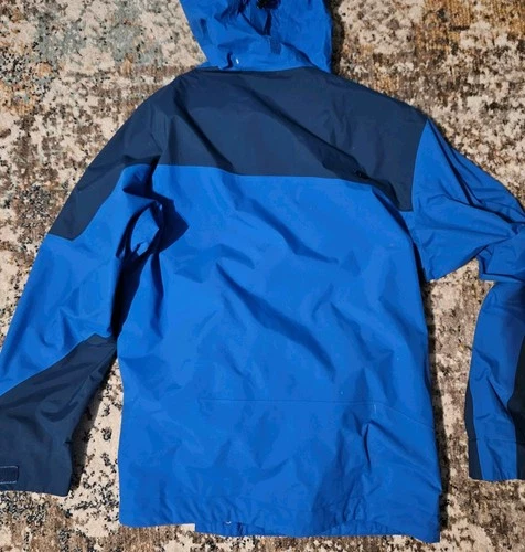 Marmot Jacket Mens Large Blue Hooded Ski Snowboard Winter Coat Outdoor image 5