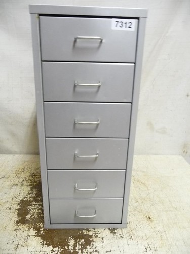 7312. gebr. Schubschrank Blech Aktenschrank Stahlschrank