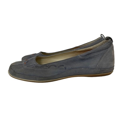 Ecco Wildleder Slipper Ballerinas Schuhe Größe 6-6,5 - Bild 3 von 9