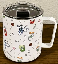 Starbucks X Roller Rabbit NEW MIIR 2025 Holiday Cup 12oz Stainless Travel Mug