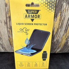 Super Armor Liquid Glass Screen Protector Universal Anti-Scratch Full Coverage