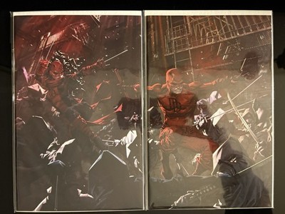DAREDEVIL #5 & #6 (KAEL NGU EXCLUSIVE CONNECTING VIRGIN VARIANT SET) ~ Marvel