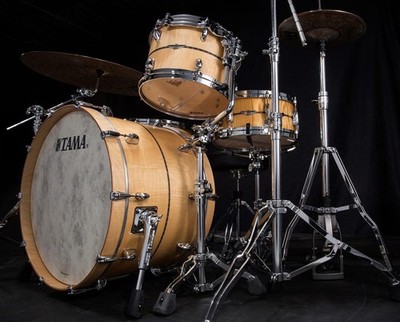 Tama STAR Maple Gloss Natural Curly Maple 18''/12''/14''  incl. 14''×5,5'' Snare