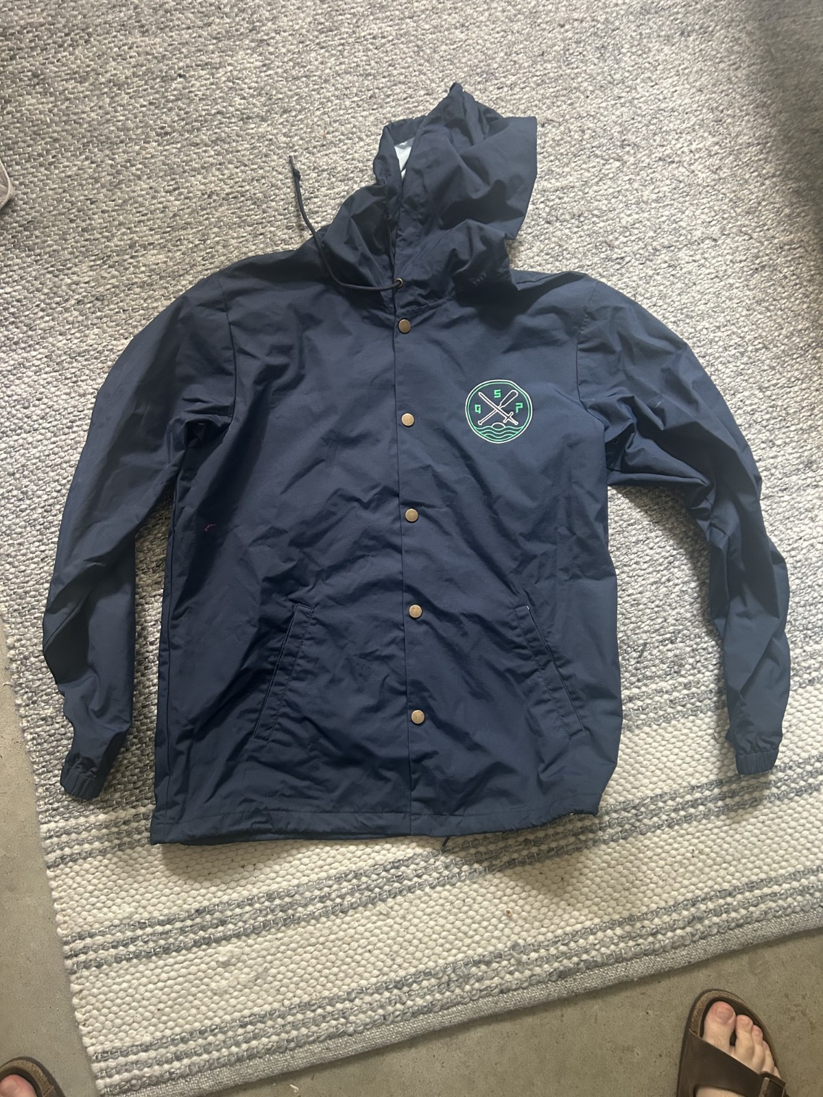 Glory Sound Prep Adult Swim Windbreaker (Navy)