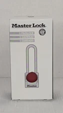 Master Lock 410RED Zenex LOCKOUT Padlock, 1-1/2 In Wide With 1-1/2 NEW OPEN BOX
