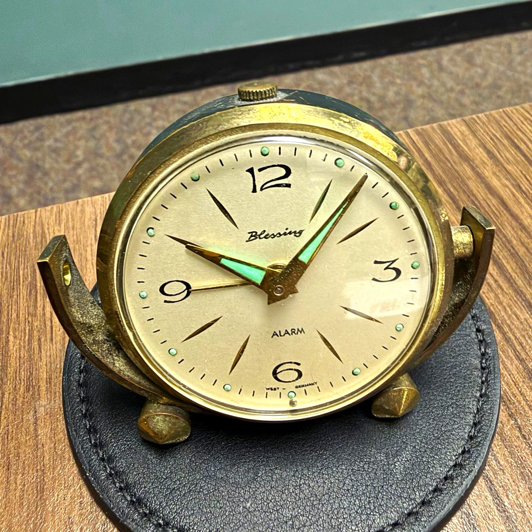 Blessing West Germany Clock In Collectible Alarm Clocks (1930-1969