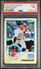 2018 Topps Chrome 1983 Topps #83T-1 Aaron Judge 1983 Topps PSA 9